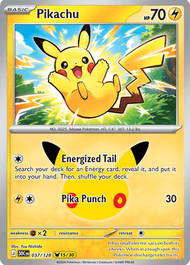 037 Pikachu - 30th Celebration