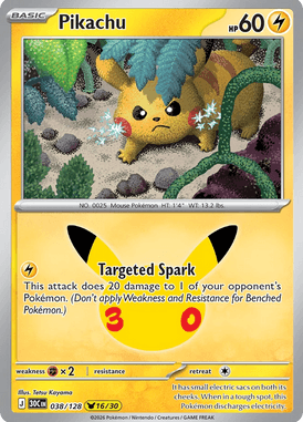 038 Pikachu - 30th Celebration