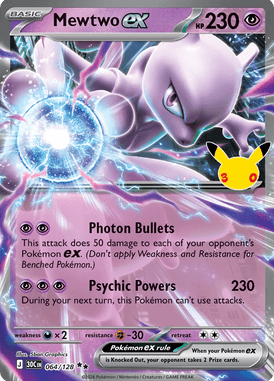 064 Mewtwo ex - 30th Celebration