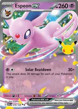 070 Espeon ex - 30th Celebration