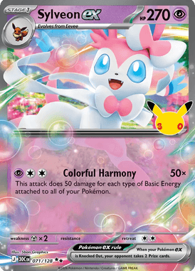 071 Sylveon ex - 30th Celebration