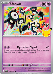 072 Unown - 30th Celebration