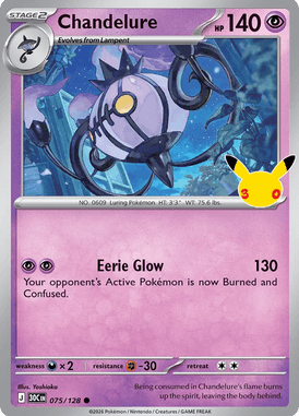 075 Chandelure - 30th Celebration