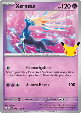 076 Xerneas - 30th Celebration