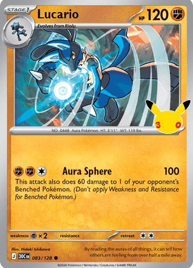 083 Lucario - 30th Celebration