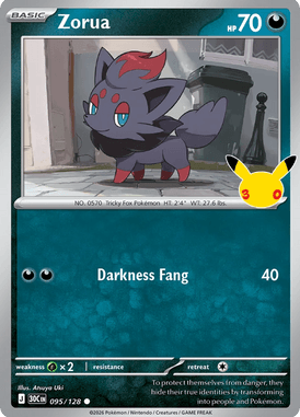 095 Zorua - 30th Celebration