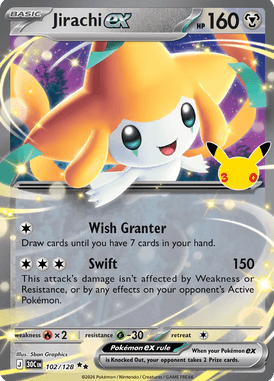 102 Jirachi ex - 30th Celebration