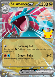 109 Salamence ex - 30th Celebration
