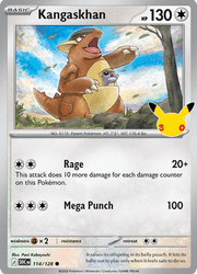 114 Kangaskhan - 30th Celebration