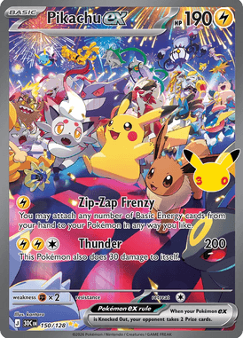 150 Pikachu ex - 30th Celebration