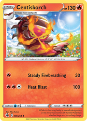 Centiskorch – Fusion Strike FST 49