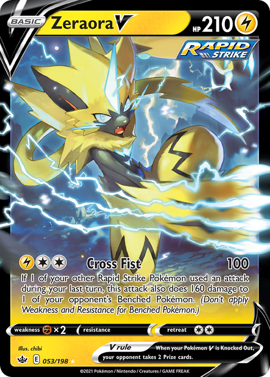 Zeraora V – Chilling Reign CRE 53