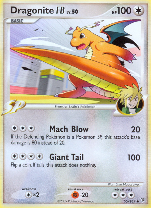 056 Dragonite FB - Supreme Victors Pokémon card