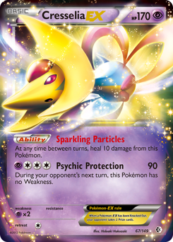 67 Cresselia-EX – Boundaries Crossed