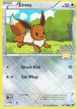 84 Eevee - Dark Explorers (City championships Stamp)