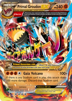 86 Primal Groudon-EX – Primal Clash
