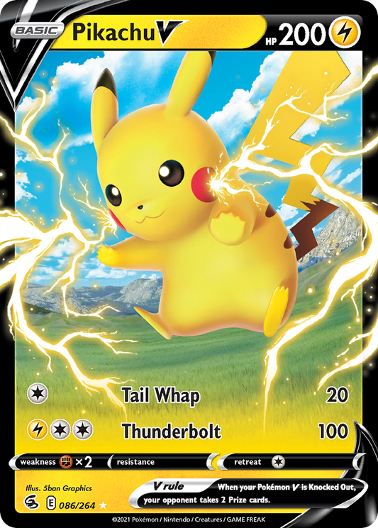 Pikachu V – Fusion Strike FST 86