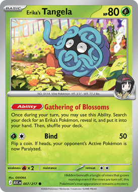 007 Erika's Tangela - Ascended Hereos