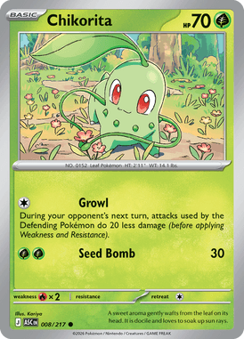 008 Chikorita - Ascended Hereos