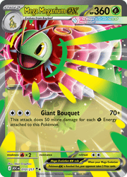 010 Mega Meganium ex - Ascended Hereos