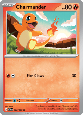 020 Charmander - Ascended Heros