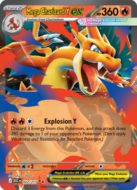 022 Mega Charizard Yex - Ascended Heros