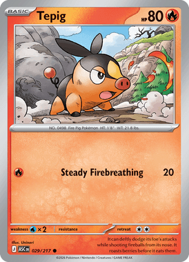 029 Tepig - Ascended Hereos