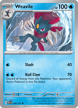 045 Weavile - Ascended Hereos