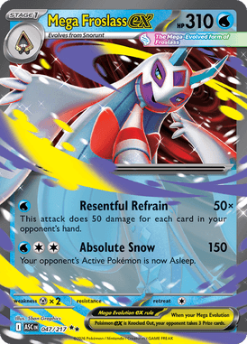 047 Mega Froslass ex - Ascended Hereos