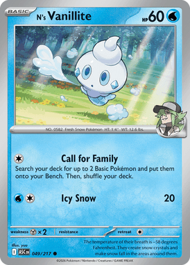 049 N's Vanillite - Ascended Hereos