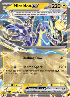 073 Miraidon ex - Ascended Hereos