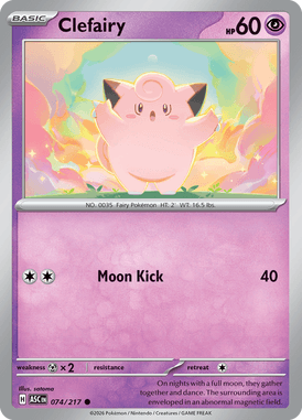 074 Clefairy - Ascended Hereos