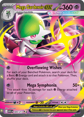 089 Mega Gardevoir ex - Ascended Hereos