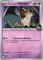 097 Team Rocket's Mimikyu - Ascended Hereos