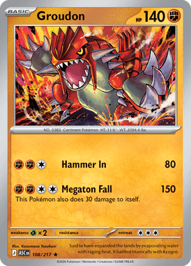 108 Groudon - Ascended Hereos