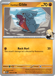 109 Cynthia's Gible - Ascended Hereos