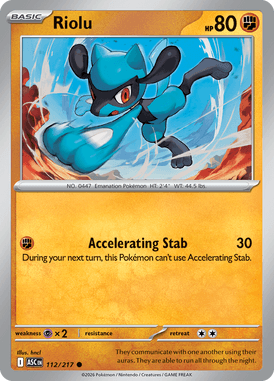 112 Riolu - Ascended Hereos