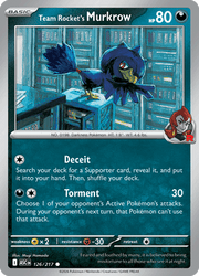 126 Team Rocket's Murkrow - Ascended Hereos