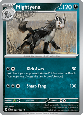 129 Mightyena - Ascended Hereos