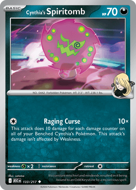133 Cynthia's Spiritomb - Ascended Hereos