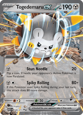 149 Togedemaru ex - Ascended Hereos
