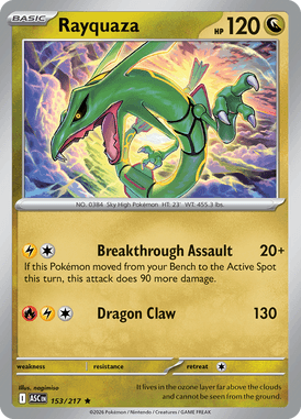 153 Rayquaza - Ascended Hereos