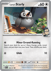 168 Larry's Starly - Ascended Hereos
