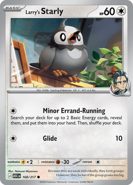 168 Larry's Starly - Ascended Hereos