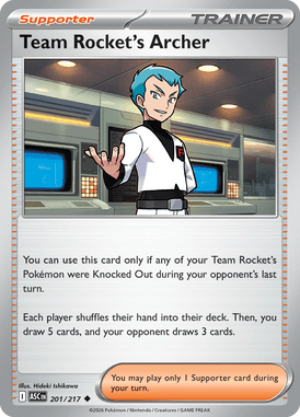 201 Team Rocket's Archer - Ascended Hereos
