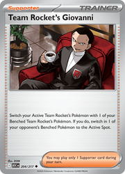 204 Team Rocket's Giovanni - Ascended Hereos