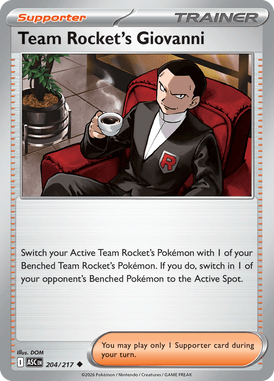 204 Team Rocket's Giovanni - Ascended Hereos