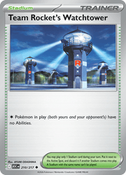 210 Team Rocket's Watchtower - Ascended Hereos