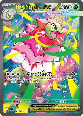 272 Mega Meganium ex - Ascended Heros