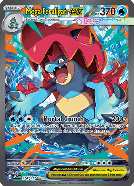 274 Mega Feraligatr ex - Ascended Heros